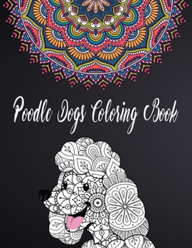 Paperback poodle dogs coloring book