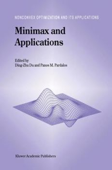 Hardcover Minimax and Applications Book