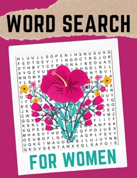 Paperback Word Search for Women: Word Search for Women Large Print (Vol. 1) [Large Print] Book