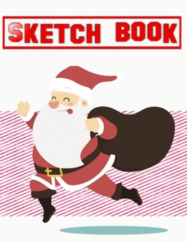 Paperback Sketch Book For Ideas Christmas Gift Card: Sketch Book And Drawing Pad For Kids - Mermaids - Black # Extra Size 8.5 X 11 Inch 110 Page Good Prints Bon Book