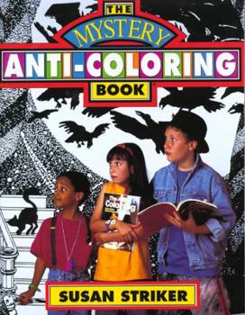 Paperback The Mystery Anti-Coloring Book