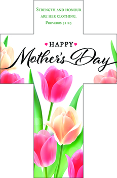Bookmark Cross - Mother's Day - Happy Mother's Day
