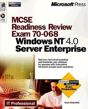 Paperback MCSE Readiness Review Exam 70-068: Implementing and Supporting Microsoft Windows NT Server 4.0 in the Enterprise [With *] Book