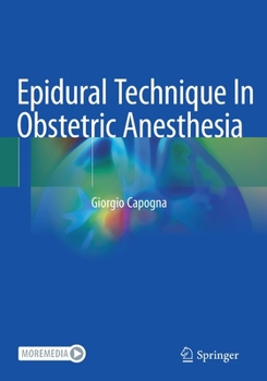 Paperback Epidural Technique in Obstetric Anesthesia Book