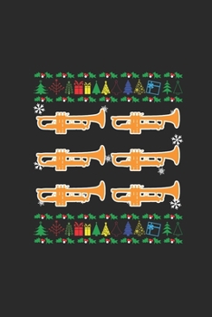 Christmas Trumpet: Graph Paper Notebook (6 x 9 - 120 pages) Christmas Themed Notebook for Daily Journal, Diary, and Gift