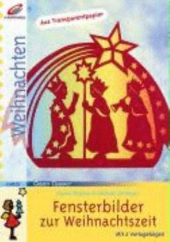 Pamphlet Fensterbilder zur Weihnachtszeit [German] Book
