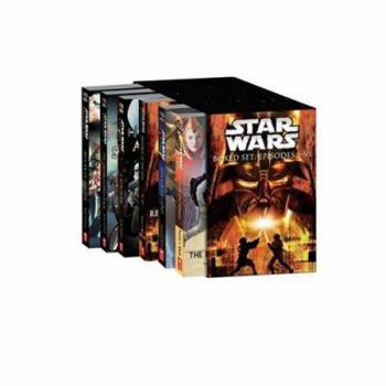 Star Wars Boxed Set: Episodes I-VI (The Phantom Menace, Attack of the Clones, Revenge of the Sith, A New Hope, The Empire Strikes Back, and Return of the Jedi) - Book  of the Star Wars Junior Novelizations