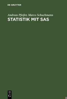 Hardcover Statistik mit SAS [German] Book