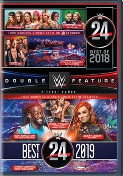 DVD WWE: 24 Best of 2018 and 2019 Book