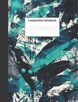 Composition Notebook: Wide Ruled Blank Lined patterned Notebook. Perfect for Girls, Boys, Teens, Men, Women, Students and Teachers. For School, Home, ... Notes and Journaling (Composition Notebooks)