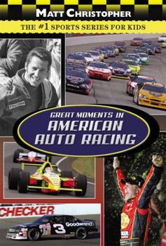 Paperback Great Moments in American Auto Racing Book