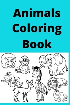 Paperback Animals Coloring book: Kids for Ages 4-8 Book