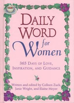 Hardcover Daily Word for Women: 365 Days of Love, Inspiration, and Guidance Book