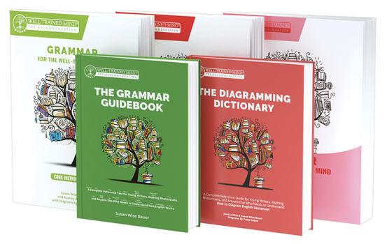 Hardcover Red Full Course Bundle: Everything You Need for Your First Year of Grammar for the Well-Trained Mind Instruction Book