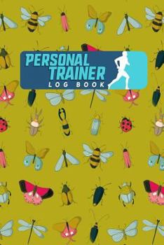 Paperback Personal Trainer Log Book