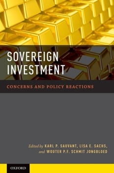 Hardcover Sovereign Investment: Concerns and Policy Reactions Book