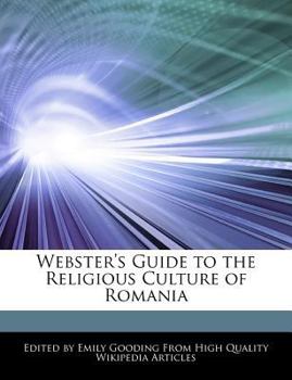 Paperback Webster's Guide to the Religious Culture of Romania Book