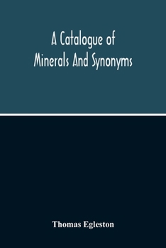 Paperback A Catalogue Of Minerals And Synonyms Book