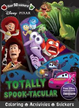 Paperback Disney Pixar Totally Spook-tacular Book