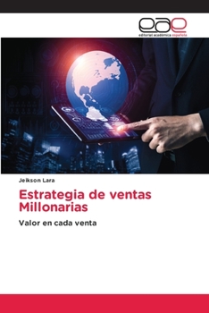 Paperback Estrategia de ventas Millonarias [Spanish] Book