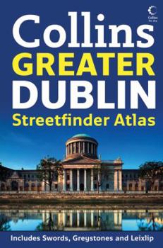 Paperback Collins Greater Dublin Streetfinder Atlas Book