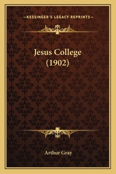 Paperback Jesus College (1902) Book