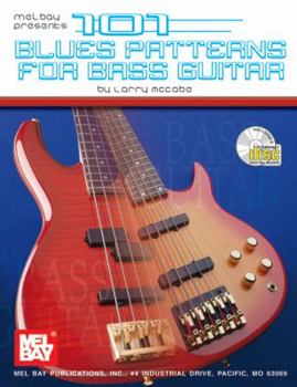 Paperback 101 Blues Patterns for Bass Guitar [With CD] Book