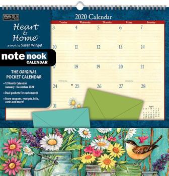 Calendar Heart & Home: 2020 Note Nook Book