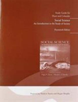 Paperback Study Guide for Social Science: An Introduction to the Study of Society Book
