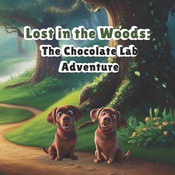 Paperback Lost in the Woods: The Chocolate Lab Adventure: Lost in the Woods: The Chocolate Lab Adventure Book