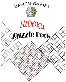 Paperback Brain Games-Sudoku Puzzle Book