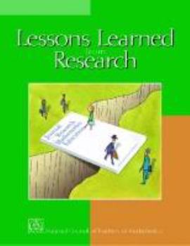 Paperback Lessons Learned from Research Book