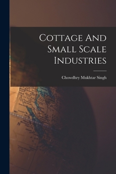 Paperback Cottage And Small Scale Industries Book