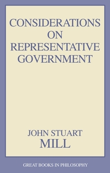 Paperback Considerations on Representative Government Book