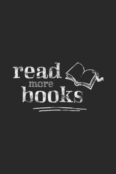 read more books: Gift Readers Reading Book Lovers Read TBook Nerd Journal/Notebook Blank Lined Ruled 6x9 100 Pages