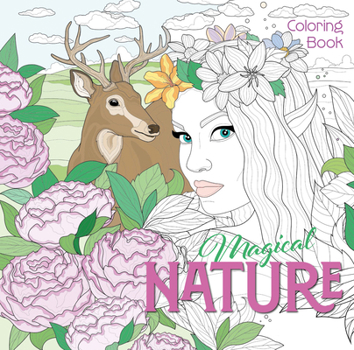 Paperback Magical Nature Coloring Book