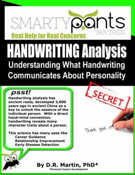Paperback Handwriting Analysis: Graphology - Understanding What Handwriting Communicates About Personality Traits Book