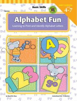 Paperback Basic Skills Alphabet Fun Book