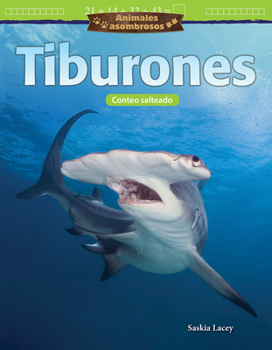 Paperback Animales Asombrosos: Tiburones: Conteo Salteado [Spanish] Book