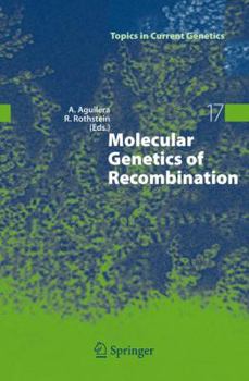 Paperback Molecular Genetics of Recombination Book