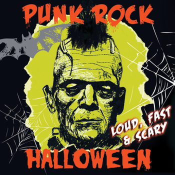 Vinyl Punk Rock Halloween   Loud  Fast & Scary Book