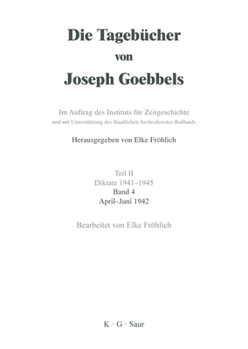 Hardcover April - Juni 1942 [German] Book