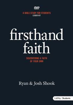Hardcover Firsthand Faith: Discovering a Faith of Your Own - Leader Kit Book