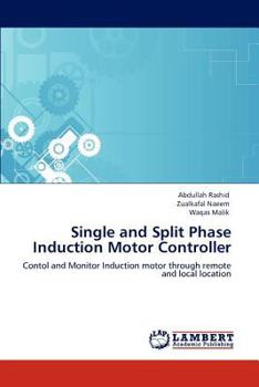 Paperback Single and Split Phase Induction Motor Controller Book