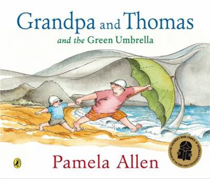 Paperback Grandpa and Thomas and the Green Umbrella. Pamela Allen Book