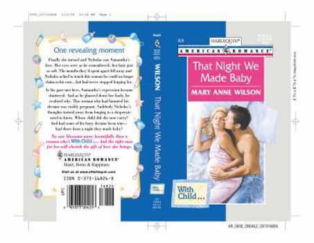 Mass Market Paperback That Night We Made Baby Book
