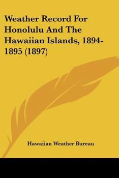 Weather Record for Honolulu and the Hawaiian Islands