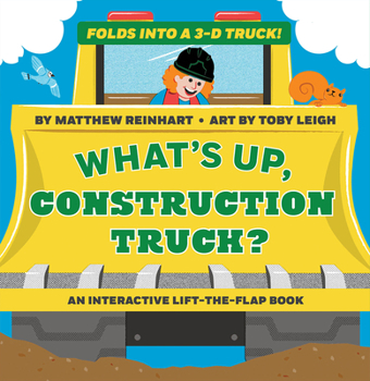 Board book What's Up, Construction Truck? (a Pop Magic Book): Folds Into a 3-D Truck! Book