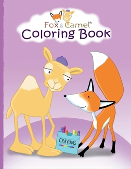 Paperback Fox and Camel Coloring Book