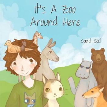 Paperback It's a Zoo Around Here Book